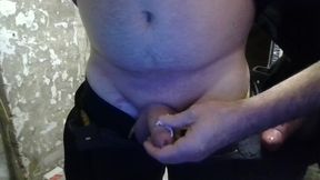 Chief kneading my sweet beefstick