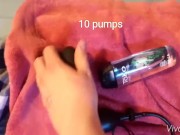 Filling my ass with a butt plug