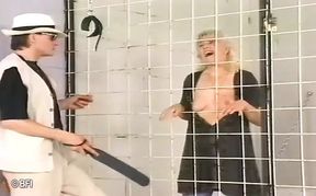 Dominating my blonde pet