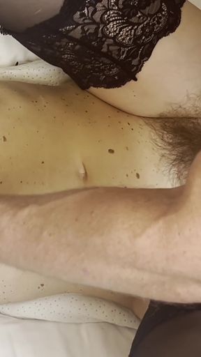 Stunning moment from &quot;Hot mature MILF with super hairy bush bedroom fuck compilation&quot;