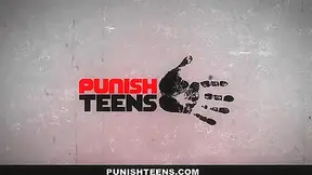 PunishTeens - Slutty Caged teen 18+ Obeys Her Master