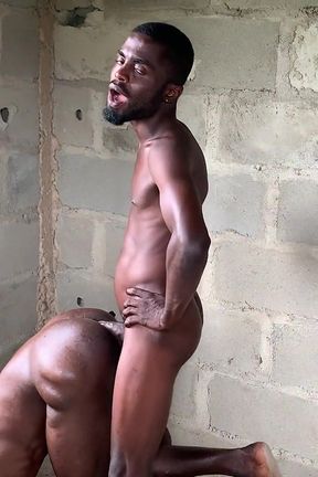 Gay Sex Outside Between Two Hot Men