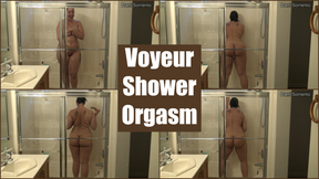 Voyeur Shower Orgasm
