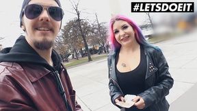 Aviva Rocks Huge Tits Swiss Babe Fucks Stranger For Extra Money