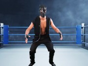 Head to Head Luchador Handjob Battle!