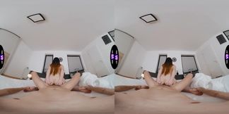 Sweet Vivien Doll Wakes Him Up With A Steamy Morning Blowjob - TmwVRnet
