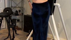 Fetish wear - velvet and latex