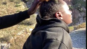 Ebony Hiking Sex *CAUGHT*