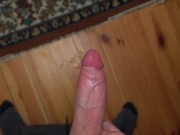 oops, my cum is all over the floor - Jerry Jerking 4K
