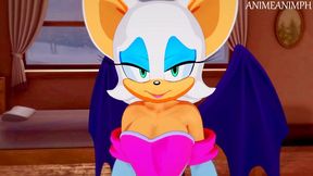 SONIC THE HEDGEDOG ROUGE THE BAT HENTAI 3D UNCENSORED