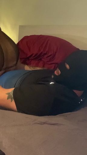 Secretary Fucked in Pantyhose and Buttered on Feet