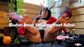 Shuten Douji Smoking Foot Fetish