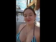 Hottie in Bikinis shows off Titties and booty | SableHeart7249 Onlyfans