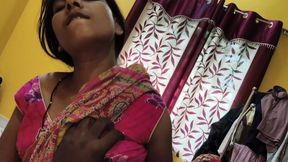 Cute girlfriend boyfriend first night honeymoon fucking scenes in Indian