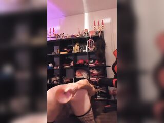 Tgirl Andrea can't get sufficiently