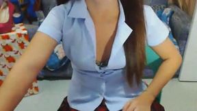 Sexy Ladyboy Masturbating Hard on Cam