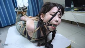 Customer customization: Ultra-tight binding and mouth blocking for denim girls ?Chinese Model)