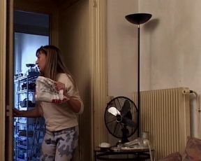 Brunette French MILF Enjoys Dick in Ass
