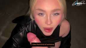 sucked a friend s dick in the driveway for a good walk porn video
