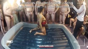 Behind the Scenes - Piss Gangbang Party with MILF Julia Corne
