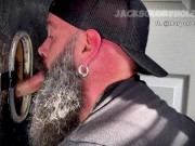 Harper Davis uses me as his cumbull at my gloryhole