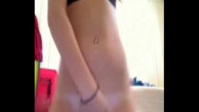 SheFuckedUp amater blonde 18+ Teen Sherra Mason home webcam strip