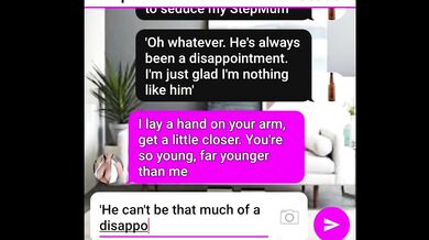 I chat with my stepmom to fuck in my parents' room