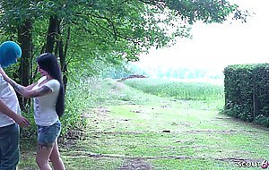 German big tits teen xania wet in 2 real fan fuck dates with old man