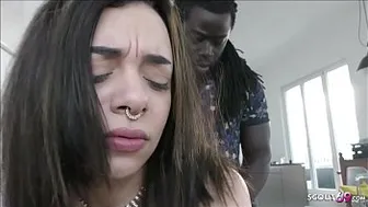 18yr old Teen Amateur Threesome Fuck at Trip