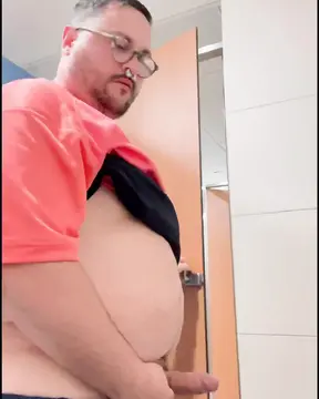 A horny Bull in public toilets, gyms, trains and lots of cum.