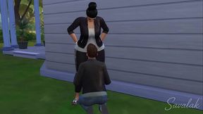 Larissa an oriental femdom put this young man in his place