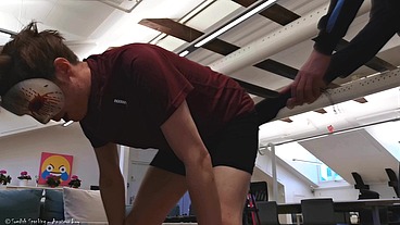 Oznob 's Ass Blistering Initiation Paddling