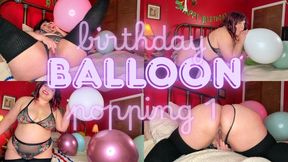 Birthday Balloon Pops 1 720p mp4 Sophia Sylvan Balloons