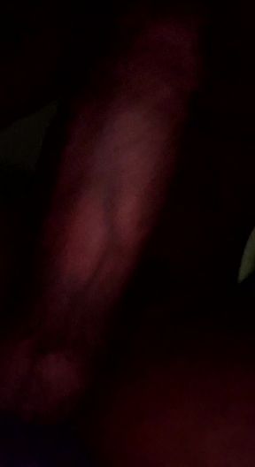 Big Dick Guy Masturbates with a BBC Toy at Home