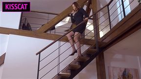 S4E5: Hotwife&rsquo_s Birthday Surprise Turns Into POV 3some &mdash_ Courier Joins for Double Fuck and Facial!