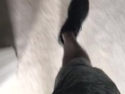 Getting ready for my daily jog with no draws on