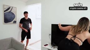 Boss bangs me to keep my housemaid job - super steamy gonzo porn!