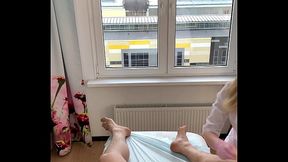 I'_m waxing huge dick, I want to take it in my mouth