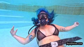 Aquaphilias- Lemew- She Learns a very hard lesson on the Dangers of SCUBA Diving- PERIL