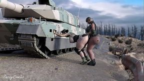 Russian Futa comando Anal fuckin Ukrainian POV in warzone frontlines - sassycomics