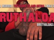 Bruce Wayne massaging his thick ebony BBC