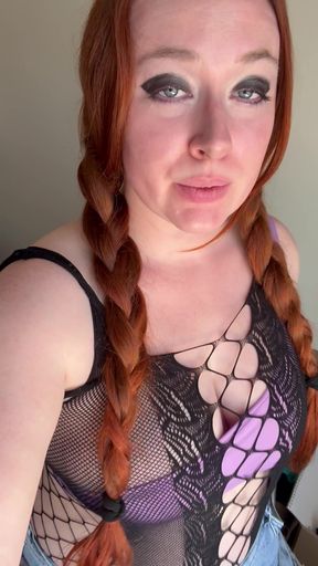 Will you be good for mommy? #redhead #goth #hot #mommy #mom #stepmom