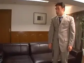 Sizzling Asian Bombshell Rocks Massive Tits During Hot MMF Threesome Action