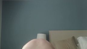 Showing off in my leopard thong and Grey pantyhose... Use me!