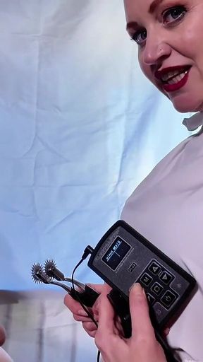 Erotic Electroshock Torment Spider Gag & Convulsing Chair