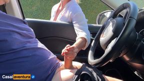 MILF Helped Me Jerk Off