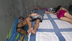 ANAL with my wife&#039;s friend while we were sharing the room