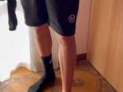 Carlos Domina torna dalla palestra