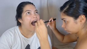 Routine Inspection of My Teeth With a Spoon