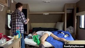 hot gay step dad and